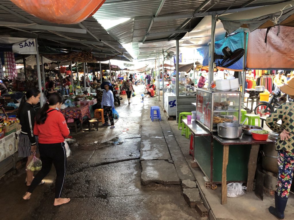 Binh Thuan La Gi Market food stall