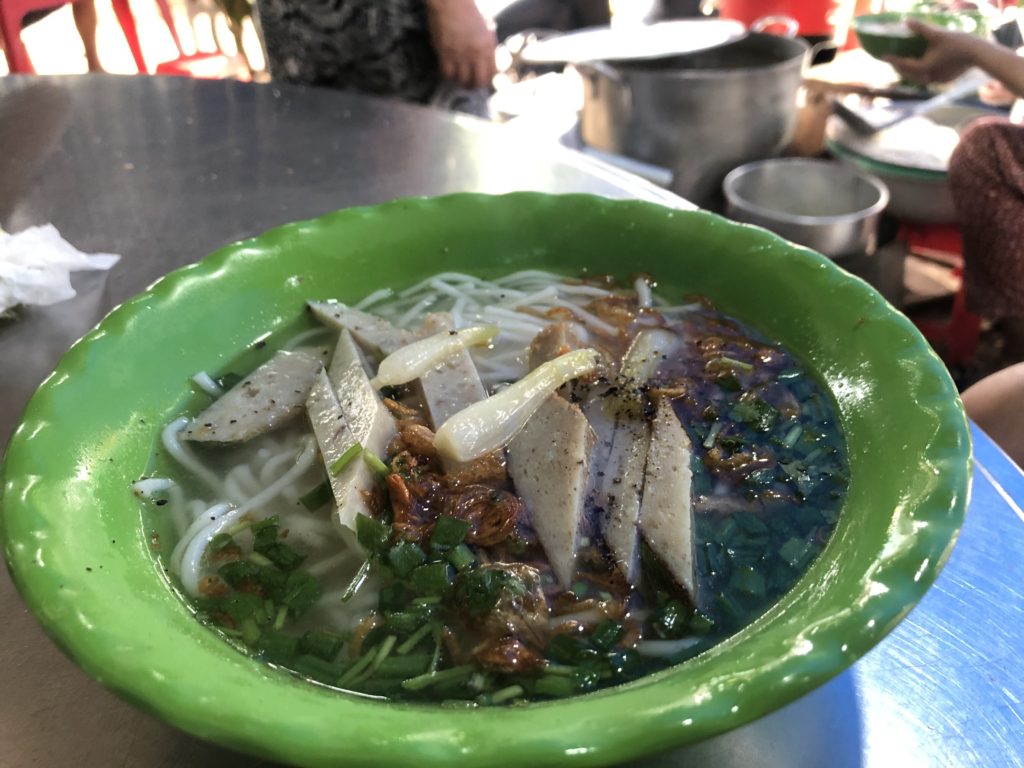 Banh canh of the town of La Gi