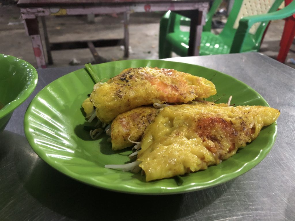 Vietnamese food, banh xeo