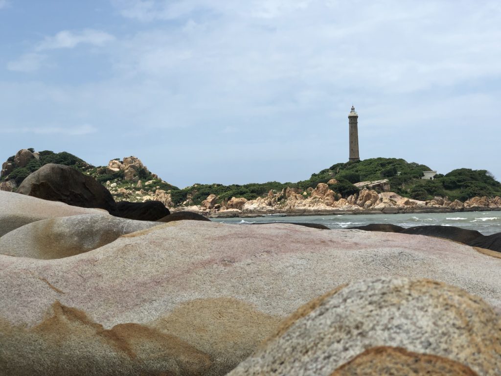Vietnam Ke Ga lighthouse.