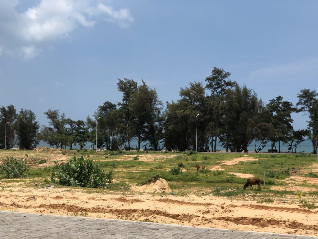 Open space in front of Phan Thiet Beach