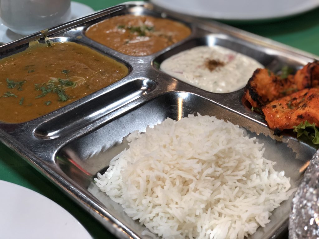 インド料理、チキンタリ。