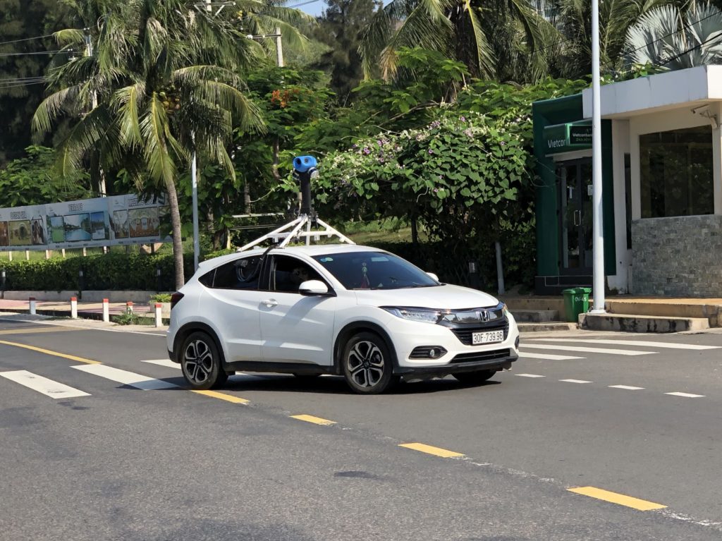 Google Street View car in Vietnam