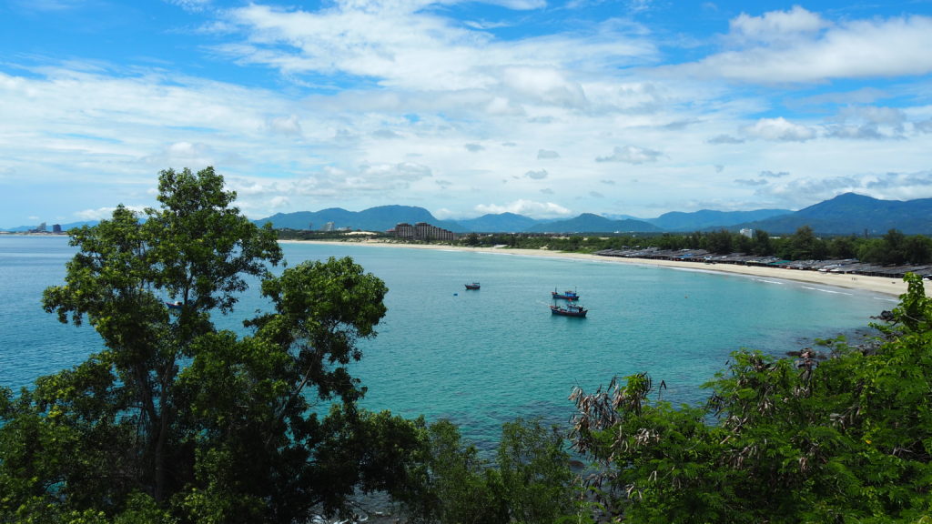 Beautiful beach of Bai Dai Nha Trang