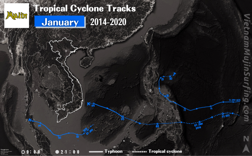 January2020Vietnam-TropicalCycloneTracks