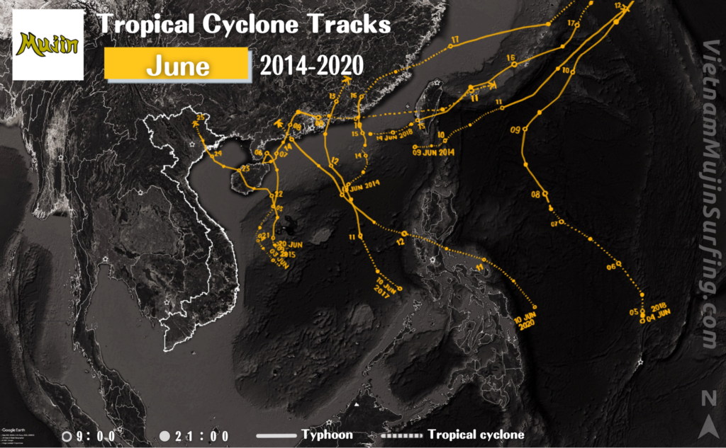 June2020Vietnam-TropicalCycloneTracks