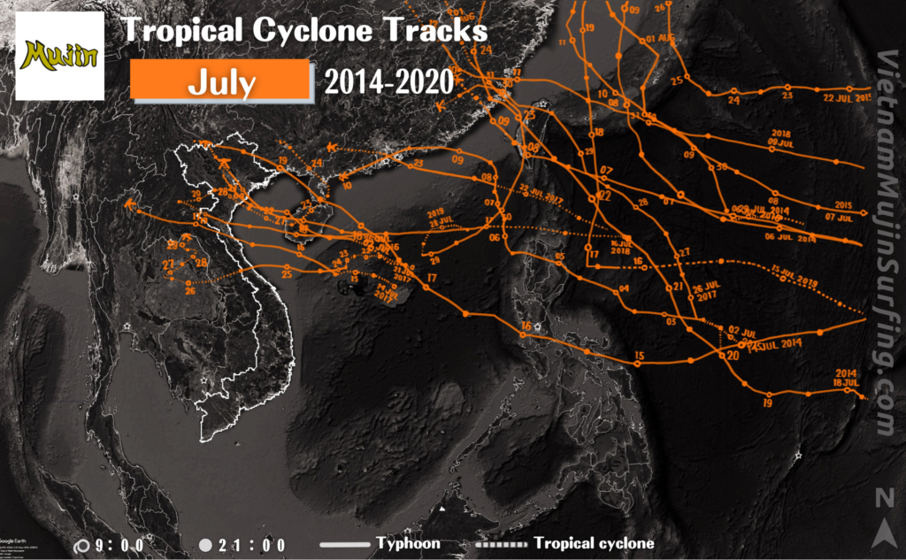 July2020Vietnam-TropicalCycloneTracks
